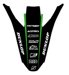 KAWASAKI MK1 (TOUS LES MODÈLES ET COULEURS DE VÉLO !) Graphiques de support d'usine semi-personnalisés