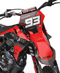 SÉRIE DE BOULONS GAS GAS (TOUS LES MODÈLES ET COULEURS DE VÉLO !) Graphiques de support d'usine semi-personnalisés