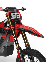 TECHNO V2 (TOUS LES MODÈLES ET COULEURS DE VÉLO !) Graphiques de support d'usine semi-personnalisés