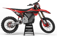 TECHNO V2 (TOUS LES MODÈLES ET COULEURS DE VÉLO !) Graphiques de support d'usine semi-personnalisés