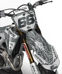 CROC V2 SERIES (ANY BIKE MODEL AND COLORS!) Semi-Custom Factory Backing Graphics