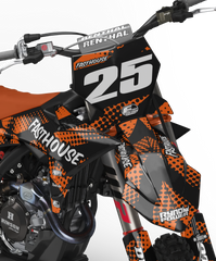 SÉRIE KT BLITZ (TOUS LES MODÈLES ET COULEURS DE VÉLO !) Graphiques de support d'usine semi-personnalisés