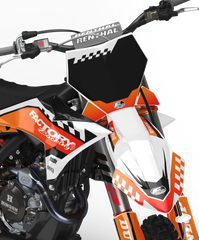 SÉRIE KT BLITZ (TOUS LES MODÈLES ET COULEURS DE VÉLO !) Graphiques de support d'usine semi-personnalisés