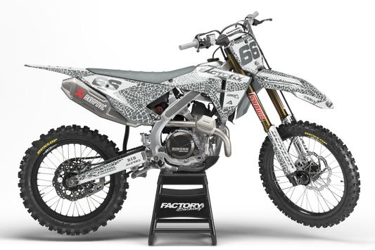 CROC V2 SERIES (ANY BIKE MODEL AND COLORS!) Semi-Custom Factory Backing Graphics