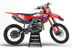 SÉRIE KT CAMO (TOUS LES MODÈLES ET COULEURS DE VÉLO !) Graphiques de support d'usine semi-personnalisés