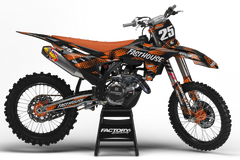 SÉRIE KT BLITZ (TOUS LES MODÈLES ET COULEURS DE VÉLO !) Graphiques de support d'usine semi-personnalisés