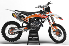 SÉRIE KT BLITZ (TOUS LES MODÈLES ET COULEURS DE VÉLO !) Graphiques de support d'usine semi-personnalisés