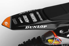 SÉRIE KT PUNK FLAG BW (TOUS LES MODÈLES DE VÉLO ET COULEURS !) Graphiques de support d'usine semi-personnalisés