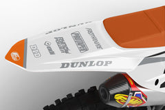 SÉRIE KT PUNK FLAG BW (TOUS LES MODÈLES DE VÉLO ET COULEURS !) Graphiques de support d'usine semi-personnalisés