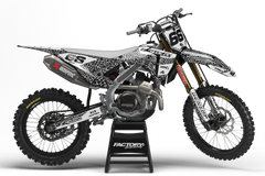 CROC V4 SERIES (ANY BIKE MODEL AND COLORS!) Semi-Custom Factory Backing Graphics