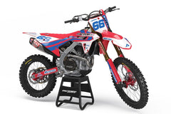 HONDA CONTROL VC SERIE (JEDES FAHRRADMODELL UND JEDE FARBE!) Semi-Custom Factory Backing Graphics