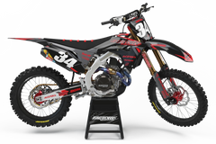 HONDA GONE SERIES (JEDES FAHRRADMODELL UND JEDE FARBE!) Semi-Custom Factory Backing Graphics