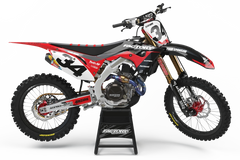 SÉRIE HONDA BLITZ (TOUS LES MODÈLES ET COULEURS DE VÉLO !) Graphiques de support d'usine semi-personnalisés