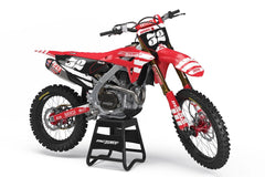 HONDA PUNK FLAG SERIES (JEDES FAHRRADMODELL UND JEDE FARBE!) Semi-Custom Factory Backing Graphics