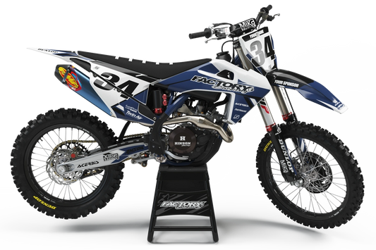 HUSQVARNA GONE SERIES (JEDES FAHRRADMODELL UND JEDE FARBE!) Semi-Custom Factory Backing Graphics
