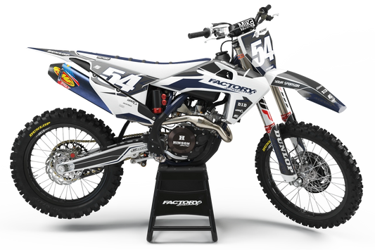 HUSQVARNA TORQUE SERIES (JEDES FAHRRADMODELL UND JEDE FARBE!) Semi-Custom Factory Backing Graphics
