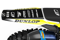 HUSQVARNA FAST GUY SERIE (JEDES FAHRRADMODELL UND JEDE FARBE!) Semi-Custom Factory Backing Graphics