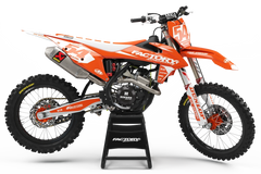 KT TECH SERIE (JEDES FAHRRADMODELL UND JEDE FARBE!) Semi-Custom Factory Backing Graphics