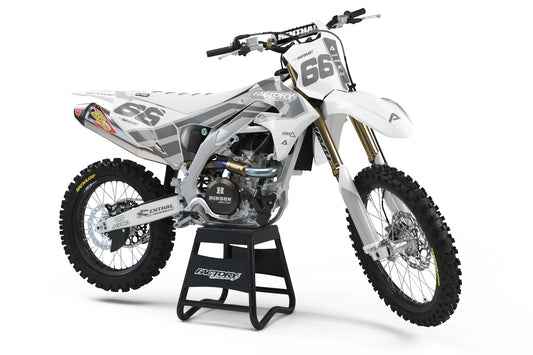 KAWASAKI CONTROL SERIES VWHT (TOUS LES MODÈLES DE VÉLO ET COULEURS !) Graphiques de support d'usine semi-personnalisés