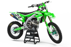 KAWASAKI PL3 (TOUS LES MODÈLES ET COULEURS DE VÉLO !) Graphiques de support d'usine semi-personnalisés