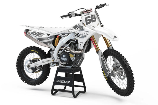 SUZUKI CONTROL VWHT SERIE (JEDES FAHRRADMODELL UND JEDE FARBE!) Semi-Custom Factory Backing Graphics