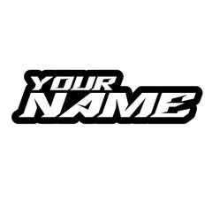 Custom mx name decals (set of 12) ROVER