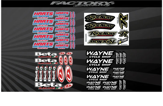 Dealer Decal Sheets - 6 sheet minimum