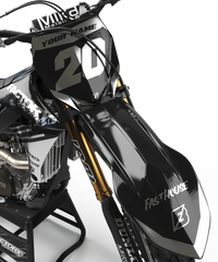 YAMAHA PL1 CHROM (JEDES FAHRRADMODELL UND JEDE FARBE!) Semi-Custom Factory Backing Graphics