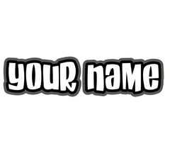 Custom mx name decals (set of 12) SIXTIES