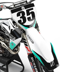 HUSQVARNA RAPID SERIES (JEDES FAHRRADMODELL UND JEDE FARBE!) Semi-Custom Factory Backing Graphics