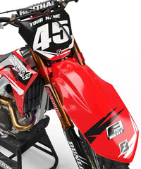 HONDA FAST GUY SERIES (JEDES FAHRRADMODELL UND JEDE FARBE!) Semi-Custom Factory Backing Graphics