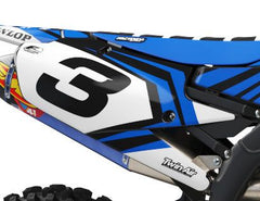 YAMAHA DIMENSIONAL SERIES (JEDES FAHRRADMODELL UND JEDE FARBE!) Semi-Custom Factory Backing Graphics