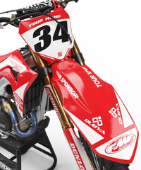 HONDA PL3 SERIE (JEDES FAHRRADMODELL UND JEDE FARBE!) Semi-Custom Factory Backing Graphics