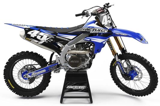 YAMAHA FAST GUY SERIES (JEDES FAHRRADMODELL UND JEDE FARBE!) Semi-Custom Factory Backing Graphics