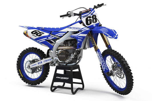 YAMAHA EXPRESS V1 SERIE (JEDES FAHRRADMODELL UND JEDE FARBE!) Semi-Custom Factory Backing Graphics