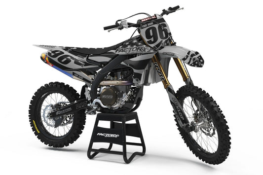 YAMAHA USA 2 SERIES (JEDES FAHRRADMODELL UND JEDE FARBE!) Semi-Custom Factory Backing Graphics