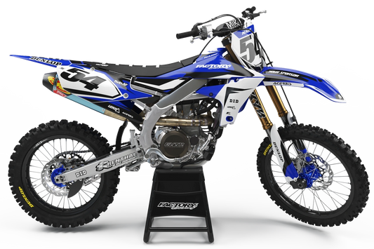 YAMAHA FLASH SERIES (JEDES FAHRRADMODELL UND JEDE FARBE!) Semi-Custom Factory Backing Graphics