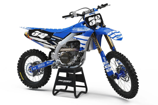 YAMAHA PUNK FLAG SERIES (JEDES FAHRRADMODELL UND JEDE FARBE!) Semi-Custom Factory Backing Graphics