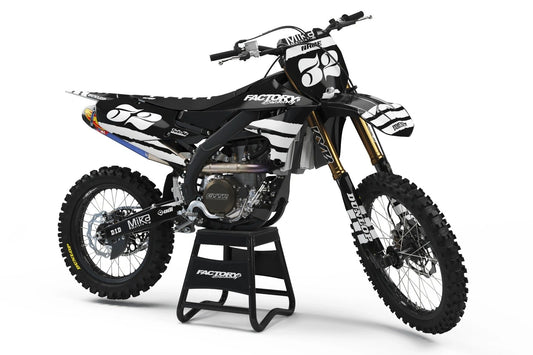 YAMAHA PUNK BLACK FLAG SERIES (JEDES FAHRRADMODELL UND JEDE FARBE!) Semi-Custom Factory-Hintergrundgrafiken