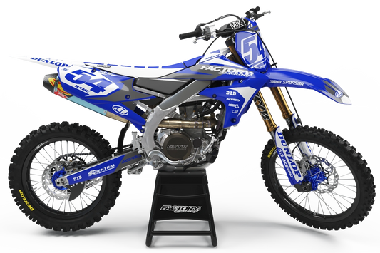 YAMAHA TECH SERIES (JEDES FAHRRADMODELL UND JEDE FARBE!) Semi-Custom Factory Backing Graphics