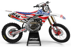 YAMAHA USA SERIES (JEDES FAHRRADMODELL UND JEDE FARBE!) Semi-Custom Factory Backing Graphics