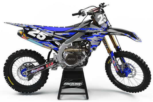 YAMAHA CAMO SERIES (JEDES FAHRRADMODELL UND JEDE FARBE!) Semi-Custom Factory Backing Graphics