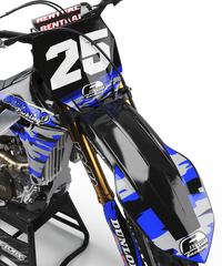 YAMAHA CAMO SERIES (JEDES FAHRRADMODELL UND JEDE FARBE!) Semi-Custom Factory Backing Graphics