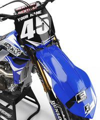 YAMAHA FAST GUY SERIES (JEDES FAHRRADMODELL UND JEDE FARBE!) Semi-Custom Factory Backing Graphics