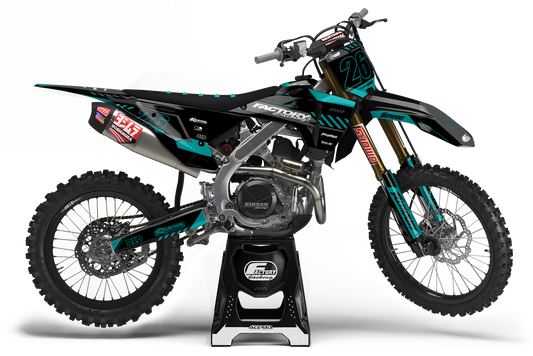 Podium V8 Graphics kit (any bike model/colors/logos)