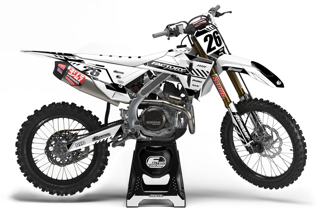 higma限定白盤 Beyond the Display[outtakes] 2 Works Graphics V2 kit (any bike model/colors/logos) – Factory Backing