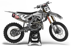 HONDA BLACK PUNK FLAG SERIES (JEDES FAHRRADMODELL UND JEDE FARBE!) Semi-Custom Factory Backing Graphics 