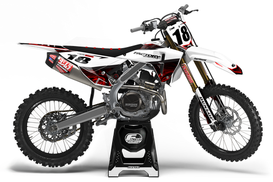 GARAGE KIT SERIE (JEDES FAHRRADMODELL UND JEDE FARBE!) Semi-Custom Factory Backing Graphics 