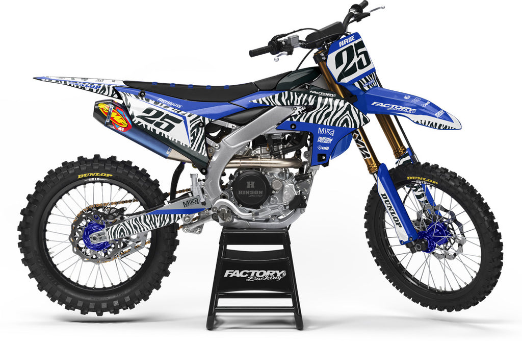 YAMAHA ZEBRA SERIES Graphics – Factory Backing