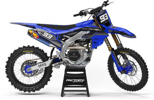 YAMAHA BLITZ SERIE (JEDES FAHRRADMODELL UND JEDE FARBE!) Semi-Custom Factory Backing Graphics